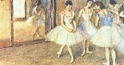 Edgar Degas Dance Greenroom oil painting artist